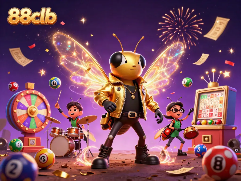 88clb entertains with lively characters, lottery themes, and celebration elements.