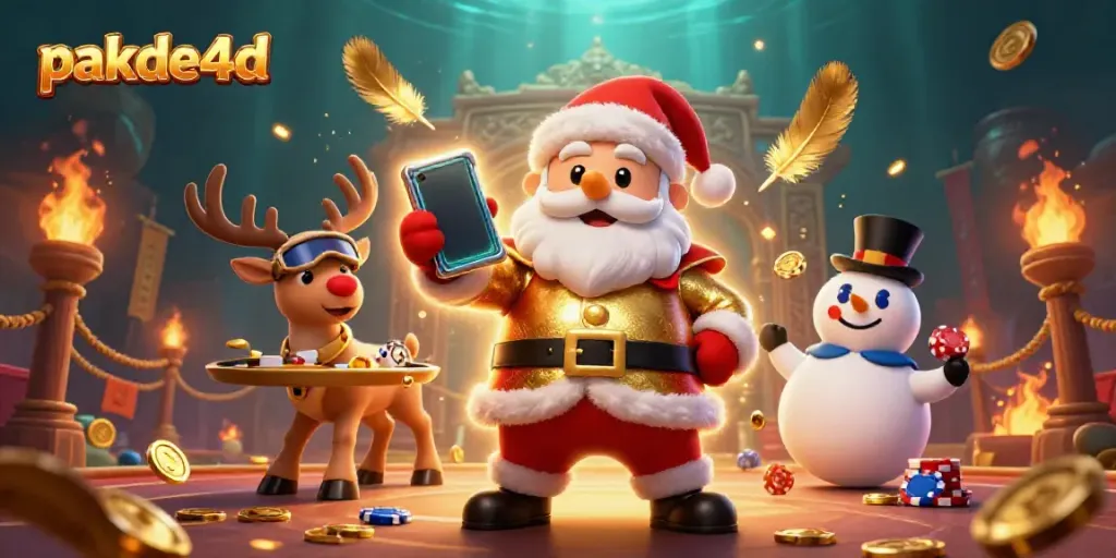 Menghadirkan pengalaman taruhan terbaik dengan pakde4d, Santa Claus beraksi di kasino virtual.