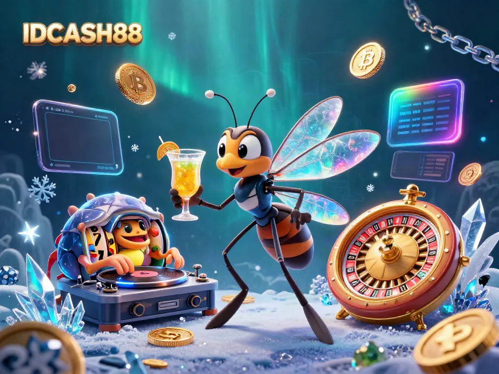 Experience the vibrant world of IDCASH88 with unique casino characters and dynamic gaming elements.