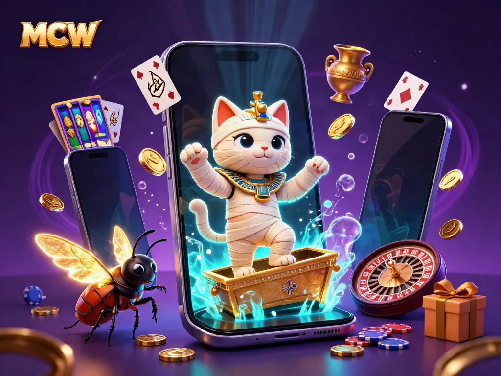 MCW brings the excitement of casino gaming to life with lively characters and dazzling game elements.